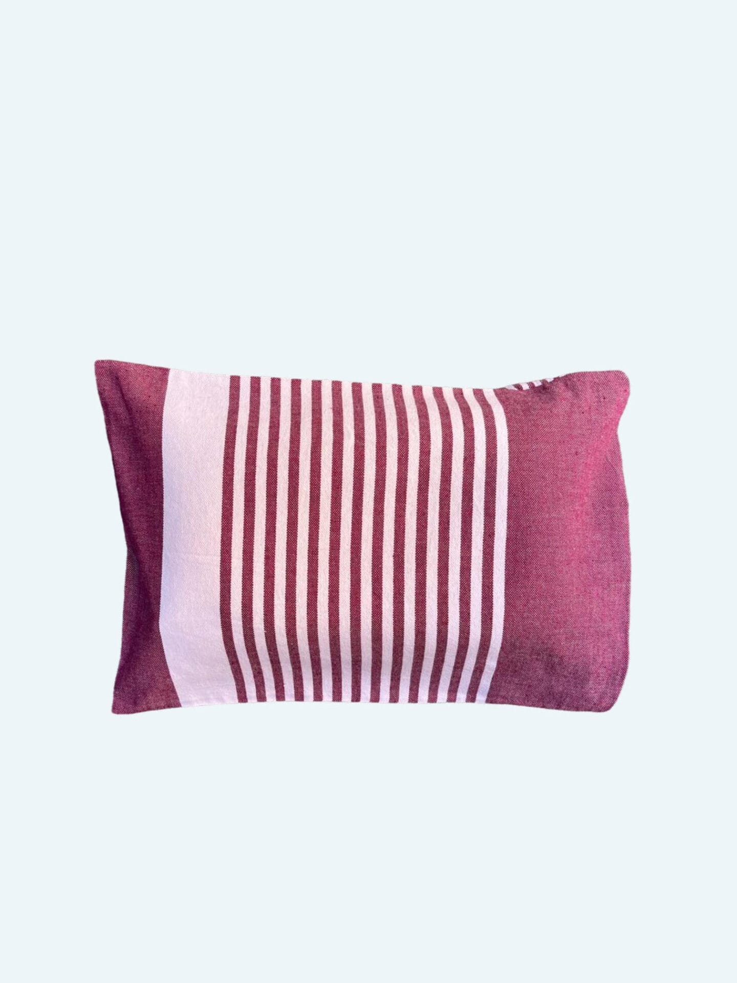 COUSSIN VIOLET ET BLANC